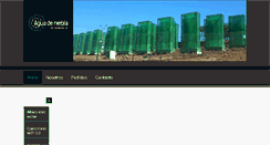 Desktop Screenshot of aguadeniebla.com